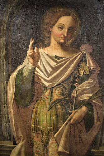 "Santa Lucia" Cercle of Paolo Caliari